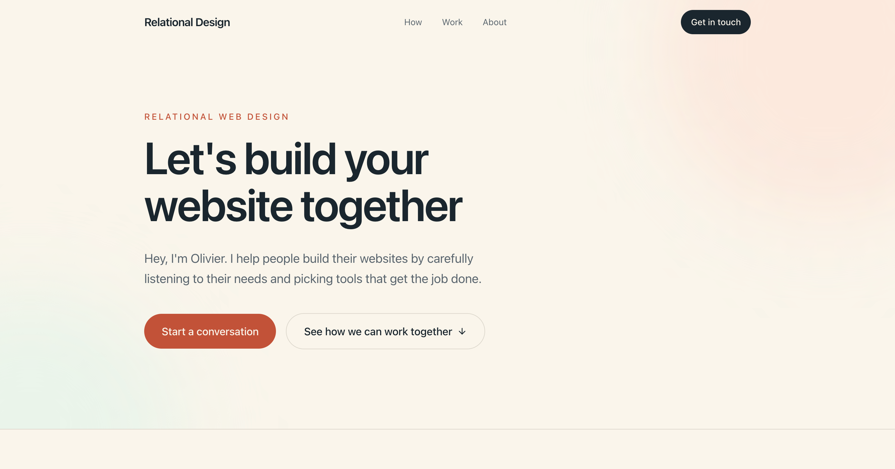 relational design